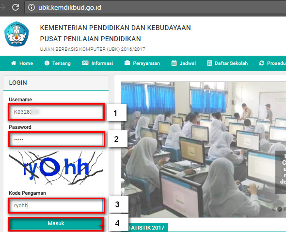 Cara Mendaftar Unbk 2017 Widoajiwibowo Info