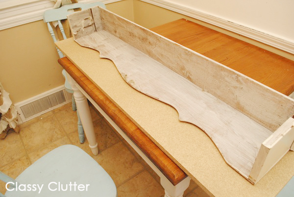 Diy Fiberboard Valance Cly Clutter Making The Valance Wider And Hanging Your Curtains A Little Makes Window Look Ger You Could Use Regular Wood Too But Router Is Easier To