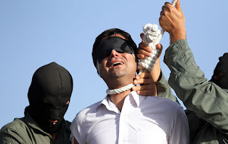 Public hanging in Mashhad, Iran, May 17, 2016