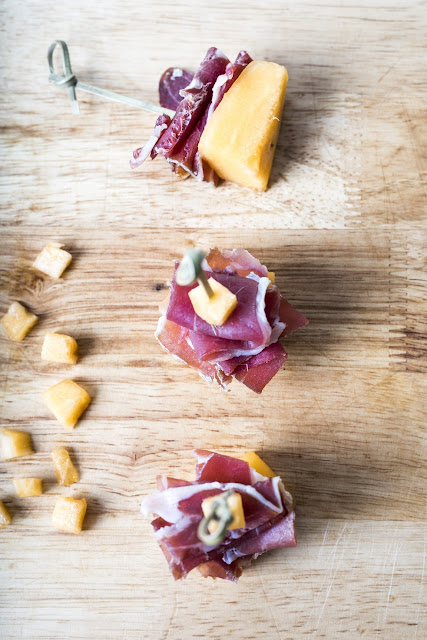 14 Melon & Serrano ham Skewers 14 Melon & Serrano ham Skewers