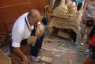 Feria de artesania en Estella Navarra