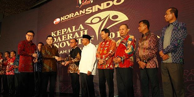 26 Kepala Daerah Raih Penghargaan KDI Koran Sindo 2017