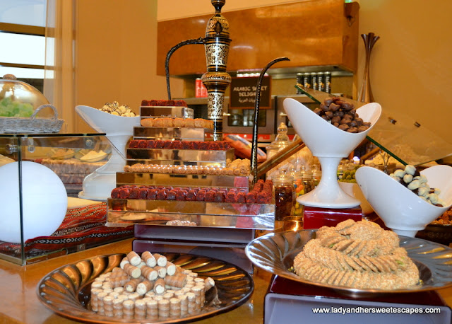 Arabic Sweets in Al Ghurair Rotana buffet