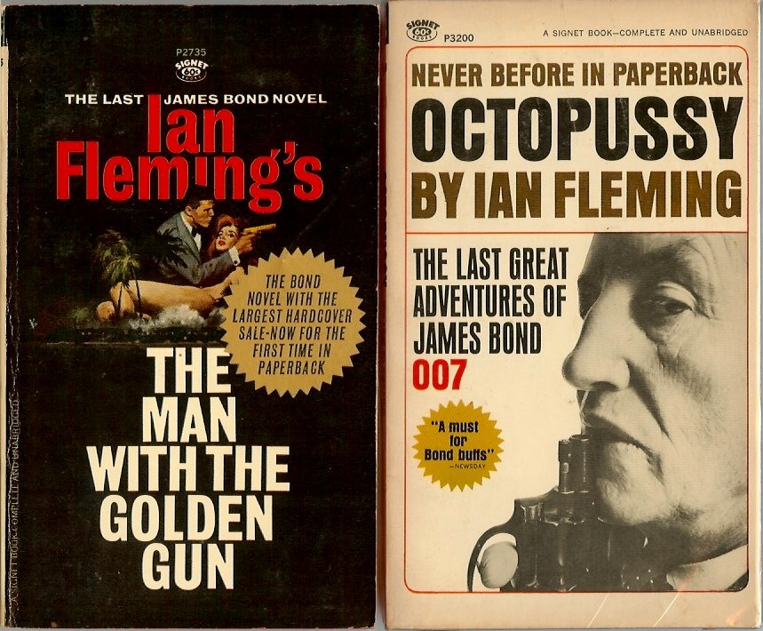 The Book Bond JAMES BOND paperbacks