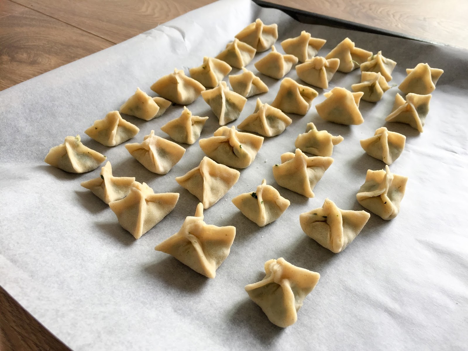 Hollow Legs Spinach & Chard Manti Turkish Dumplings