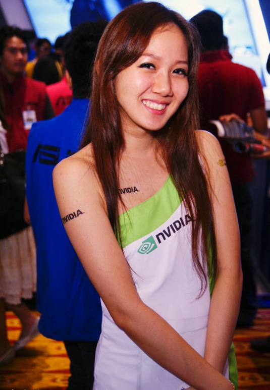 The Uniform Girls: [PIC] Nvidia Taiwan Show girls 2010