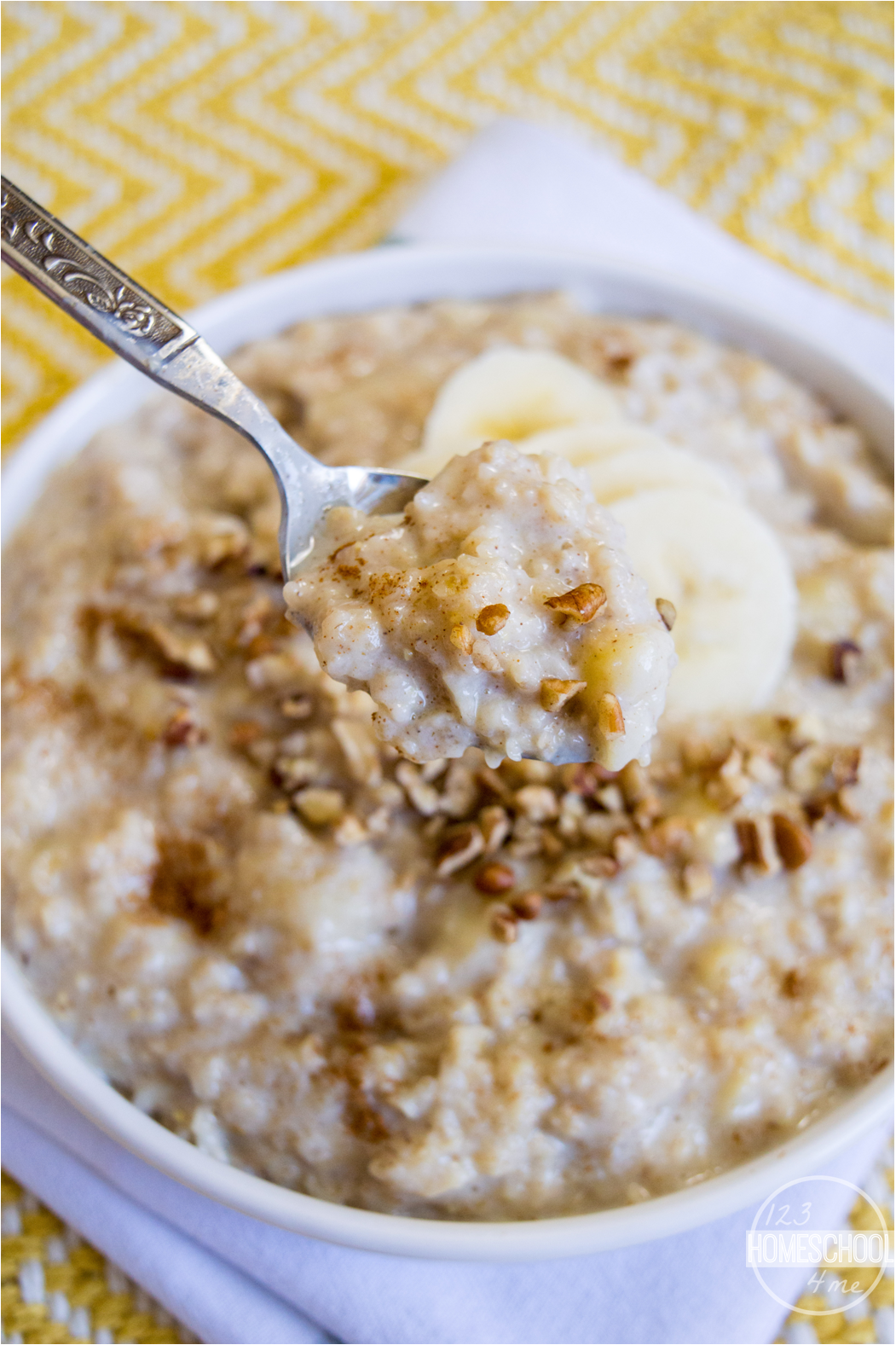 Quick & Easy Banana Bread Oatmeal