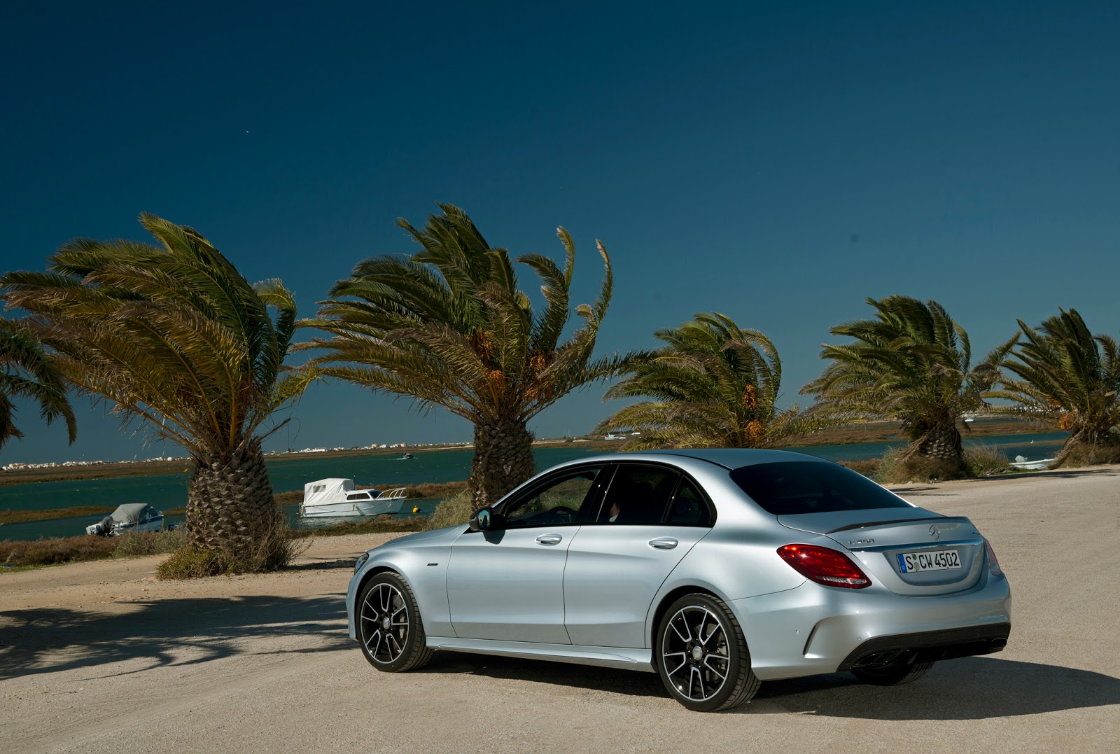 Mercedes Benz c450 зима