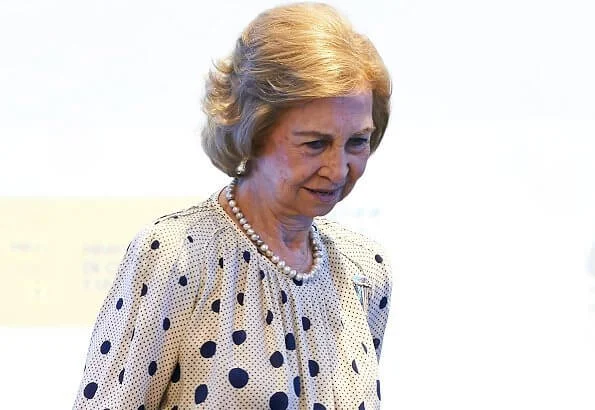 Queen Sofia attended a symposium on Research and Innovation in Neurodegenerative Diseases