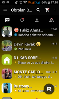 BBM MOD Dark Yellow v2.13.1.14 Apk BBM MOD Dark Yellow v2.13.1.14 Apk