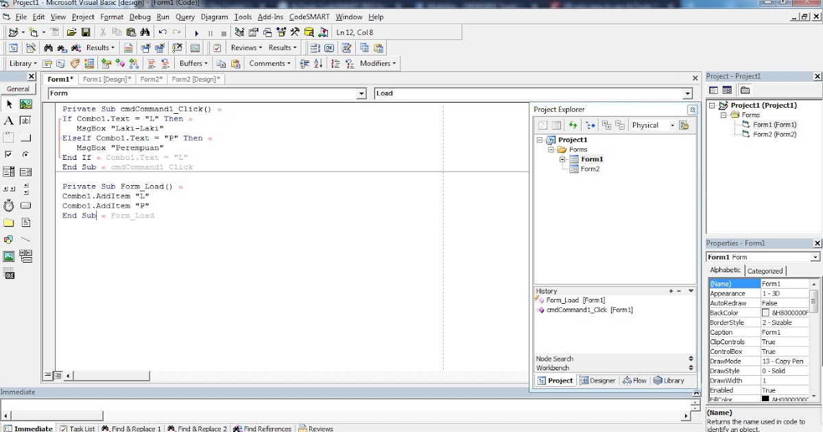 VB6 Terlihat Mewah Seperti Visual Studio 2013 dengan AxTools CodeSMART ...