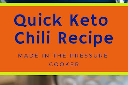 Quick Keto Chili Recipe Made in the Pressure Cooker