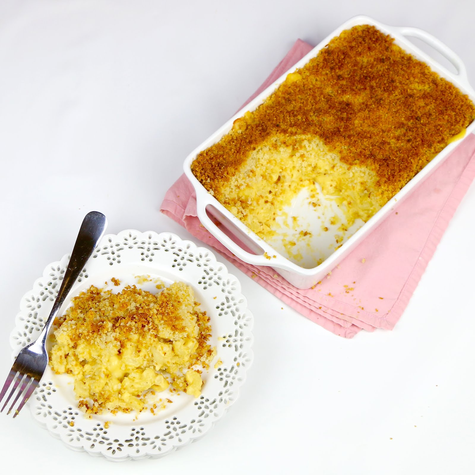 {VIDEO} THE BEST Baked Mac and Cheese with Breadcrumb Topping The