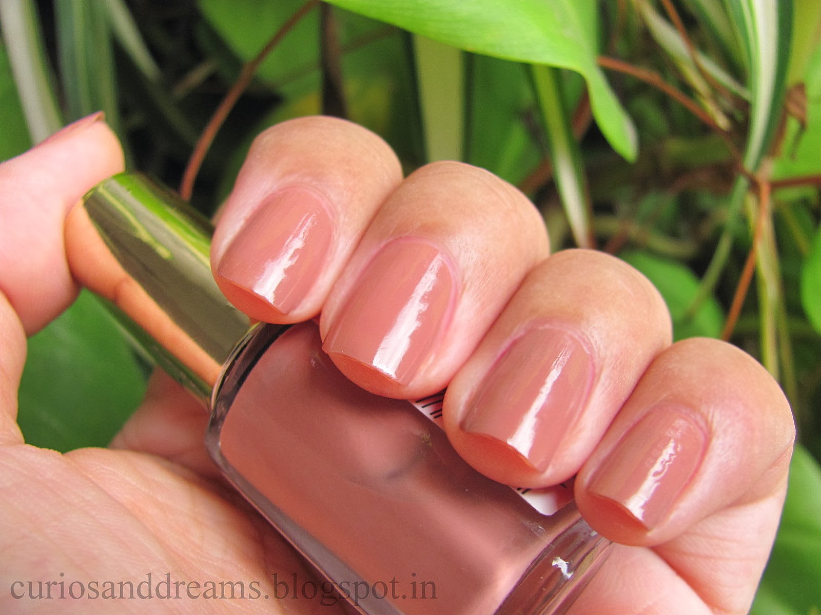 L'Oreal Color Riche Le Vernis Nail Polish Beige Boheme: Review - Curios and  Dreams - Indian Skincare and Beauty