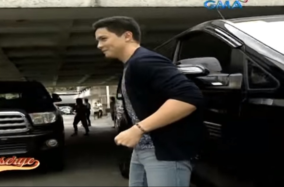 WATCH Maine Mendoza is the First Passenger of the New Car of Alden Richards PINOY ETCHETERA