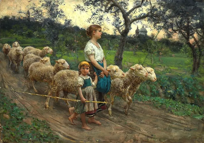 Francesco Paolo Michetti 1851-1929 Il Verismo e la pittura degli umili | Il Movimento pittorico dell'800 italiano