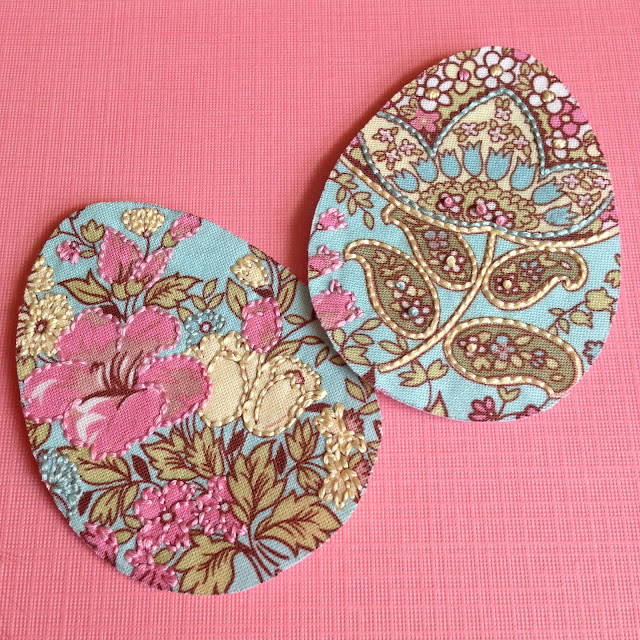 KBB Crafts & Stitches: Embroidered Easter Tags