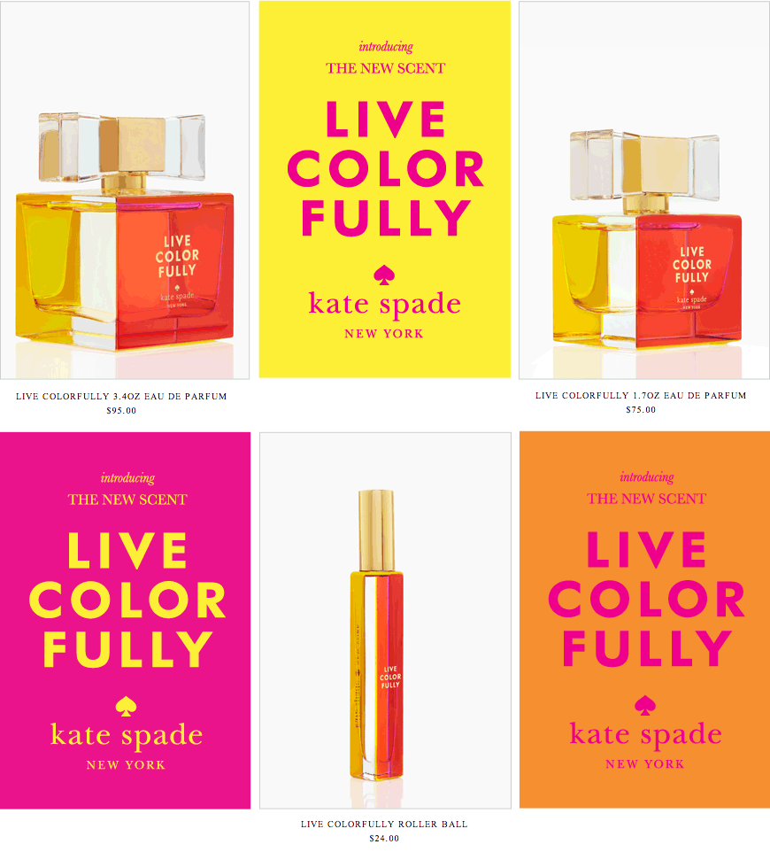 Style Redux Kate Spade's New Scent
