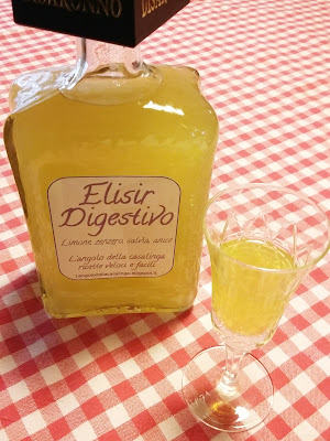 elisir digestivo - liquore fatto in casa