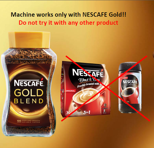 nescafe gold blend barista machine