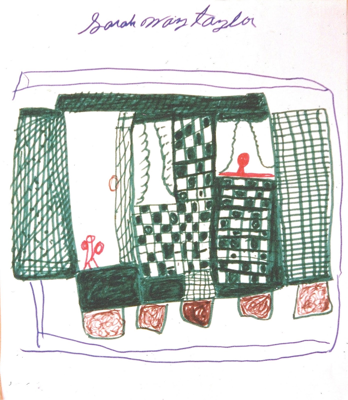 Dull Tool Dim Bulb: African-American Quilt Drawings by Sarah Mary