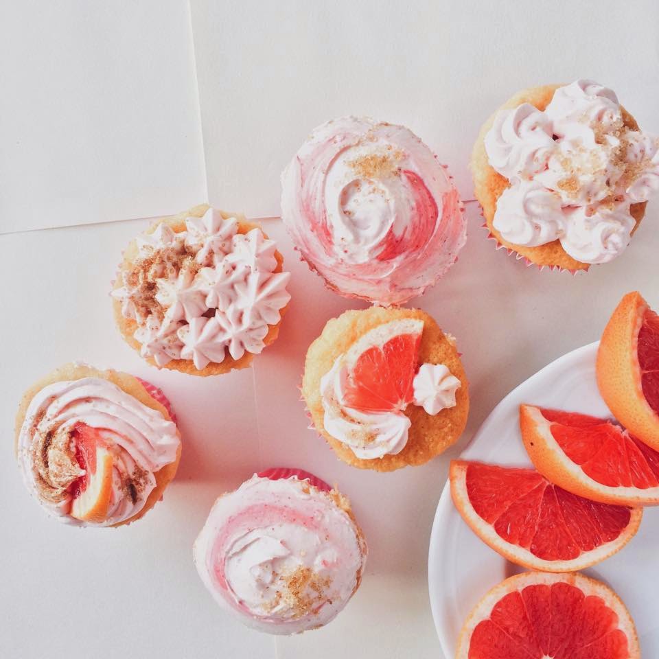 bulutağacı Greyfurt ve Chai Baharatlı Cupcakeler
