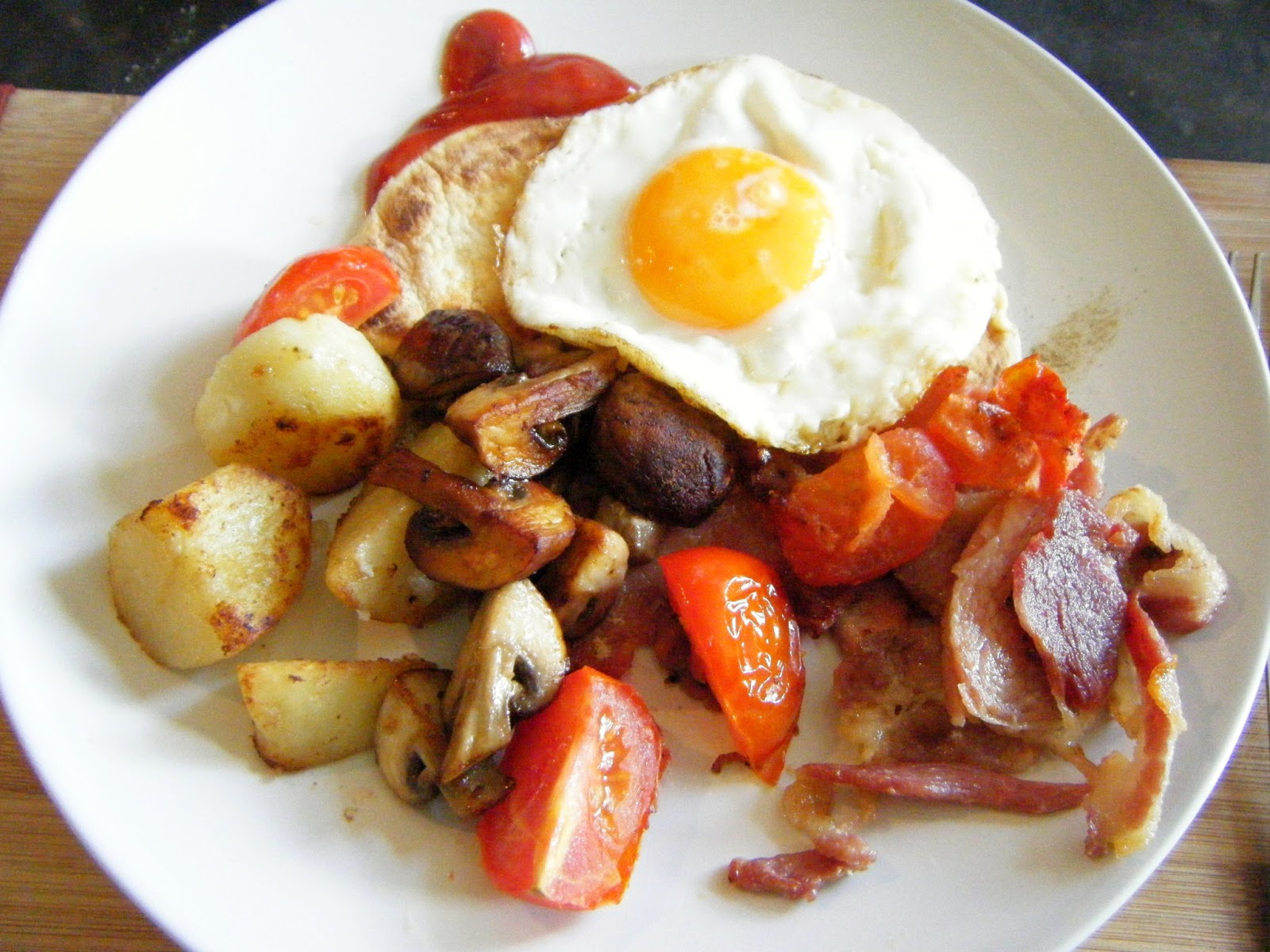 Thomas Yaeger's Transcendental Kitchen Full English Breakfast, with