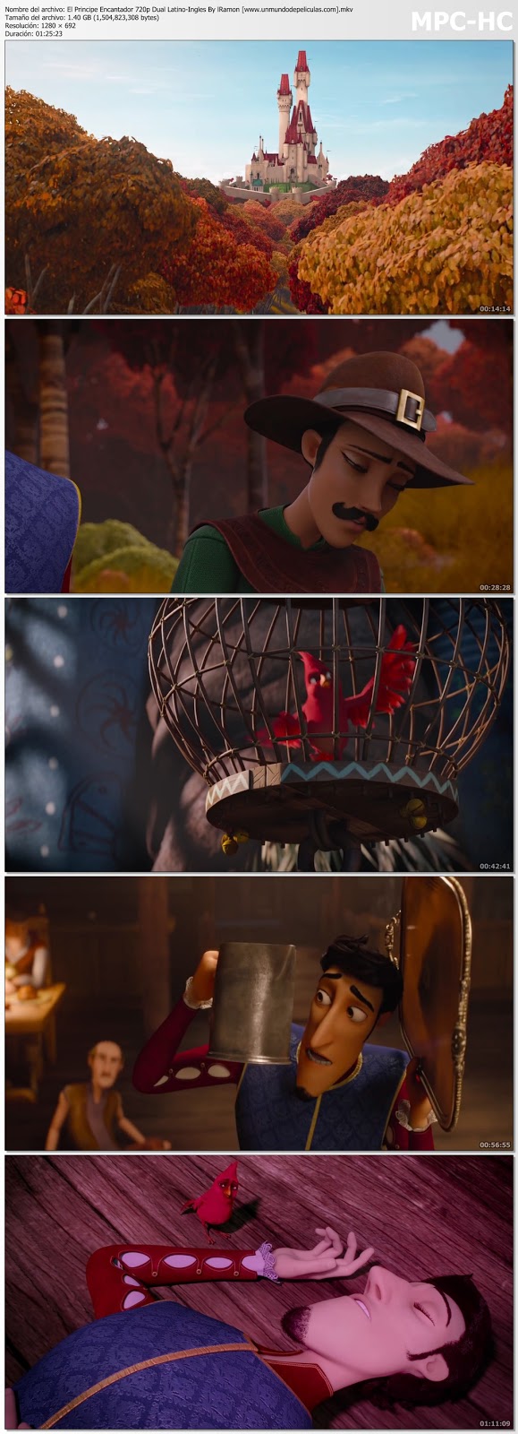 Capturas de la película.