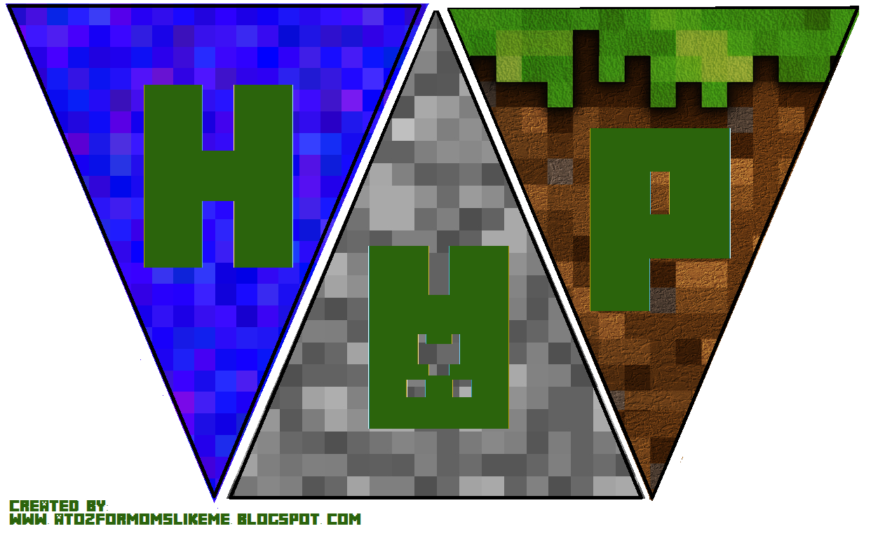 a to z for moms like me minecraft birthday party