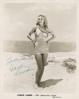Carole Landis Autograph