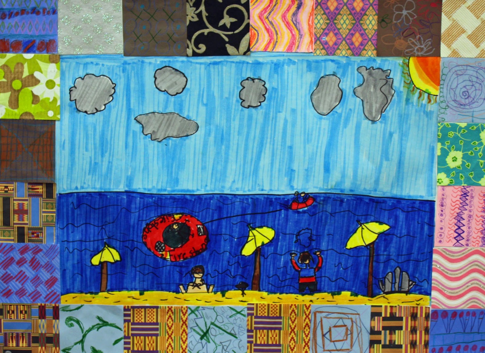 art *scher*: Tradition Drawings with Patterned Frames inspired by Faith ...