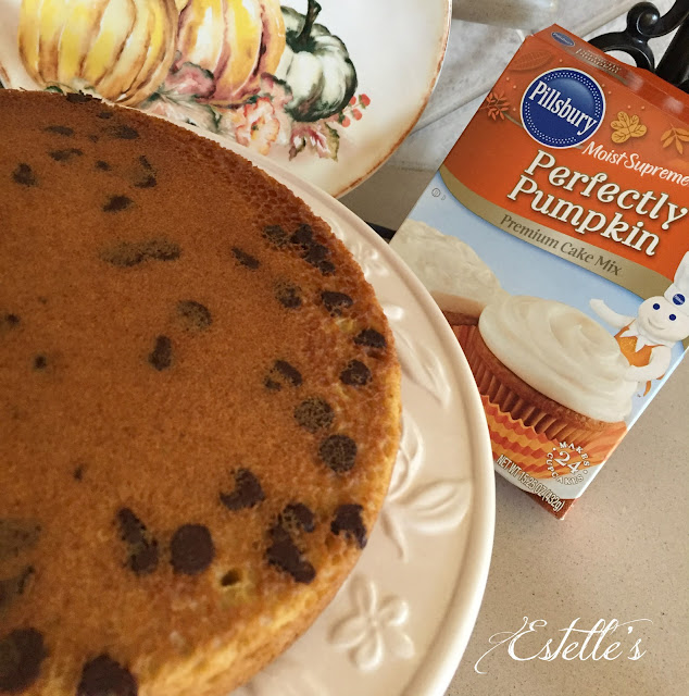 Estelle's A PERFECTLY PUMPKIN CAKE WITH SPICED BUTTERCREAM