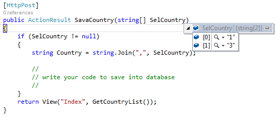 Passing dropdownlist data from view to controller Passing dropdownlist data from view to controller