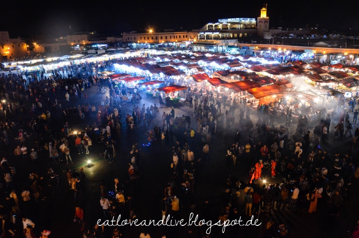Djema el fna in Marakkesch