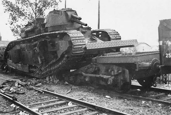16 June 1940 worldwartwo.filminspector.com French tank Char 2C