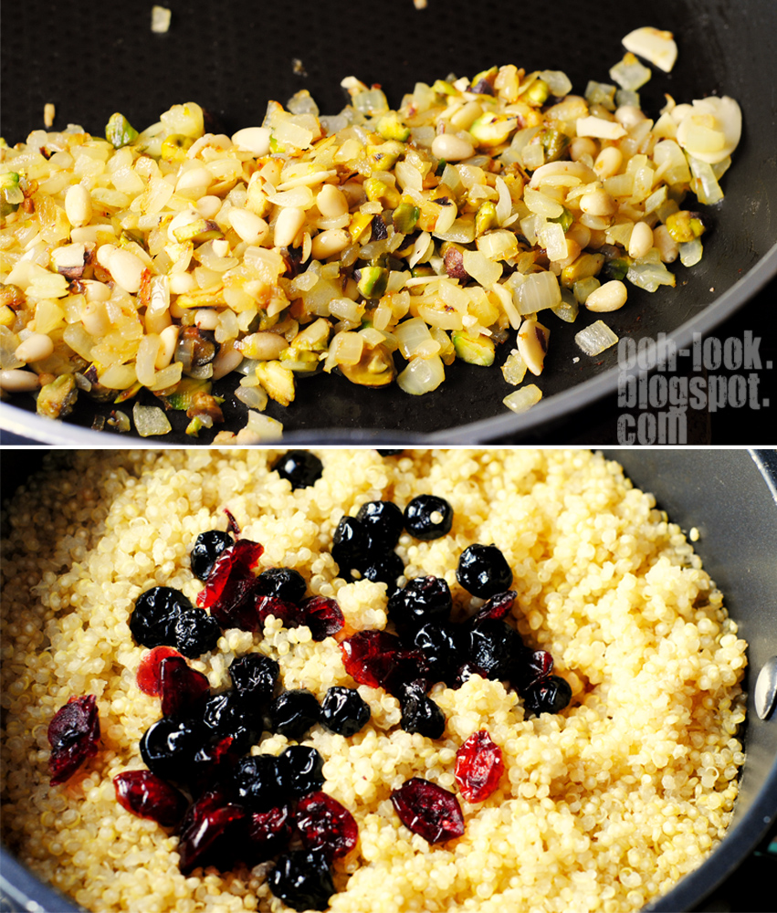 Ooh, Look... Twofer Chillibaked ricotta with quinoa pilaf