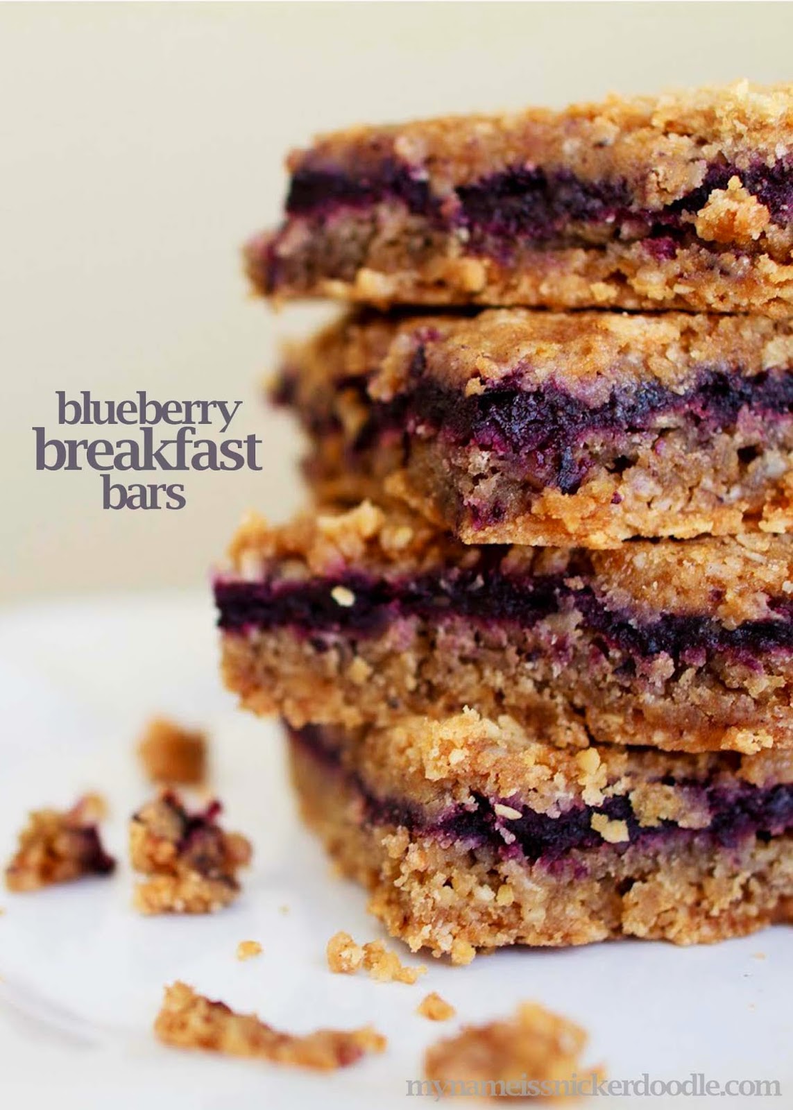 Blueberry Breakfast Bars Blueberry Breakfast Bars