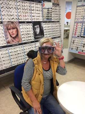 prescription diving mask made by Boots Opticians