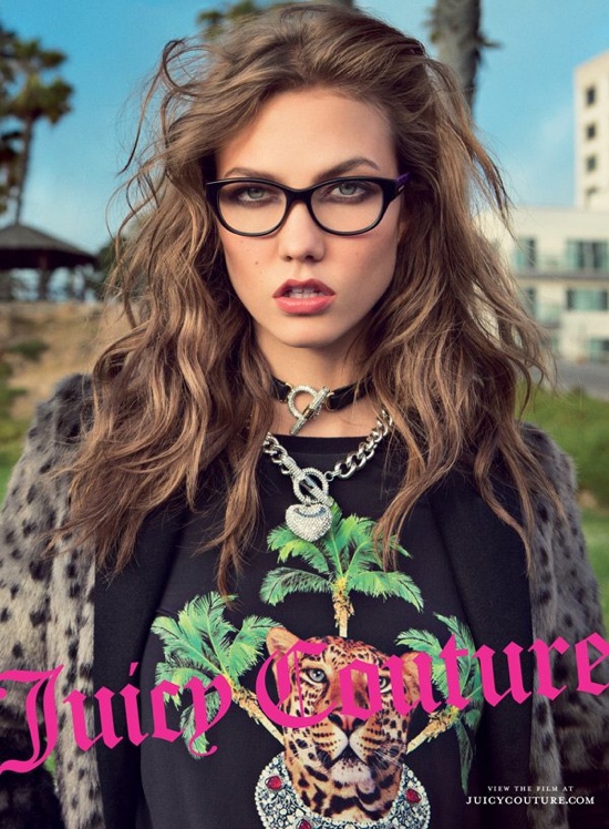 Smartologie: Karlie Kloss for Juicy Couture Fall/Winter 2012 Campaign ...