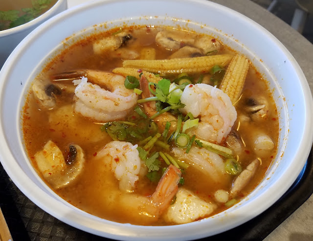 D'elephant Thai Street Food, Glen Waverley, prawn tom yum D'elephant Thai Street Food, Glen Waverley, prawn tom yum