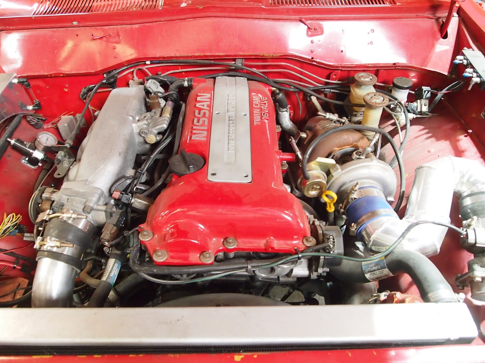 Datsun 620 Engine Swap