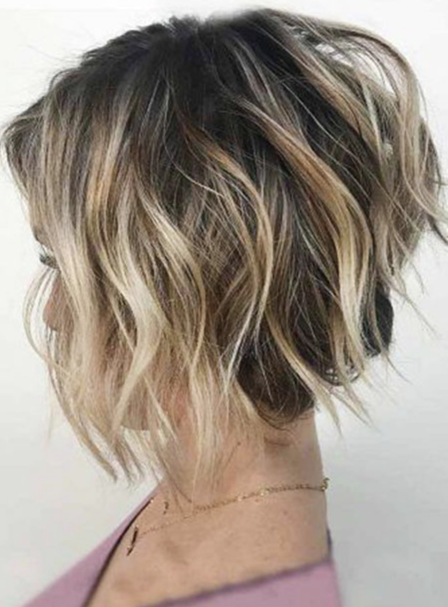 pictures of a layered bob hairstyle