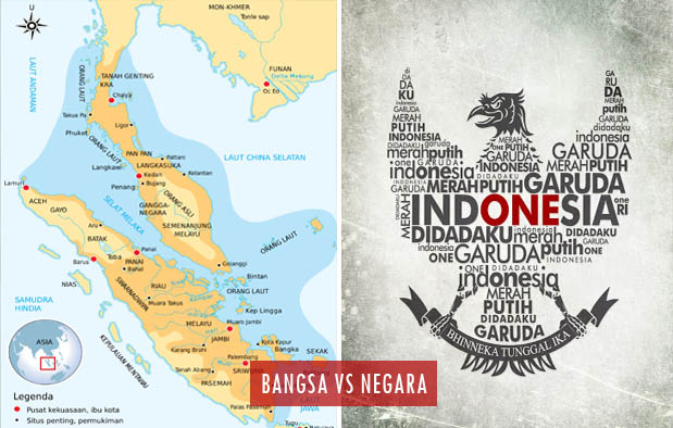 Perbedaan Bangsa dan Negara Perbedaan Bangsa dan Negara