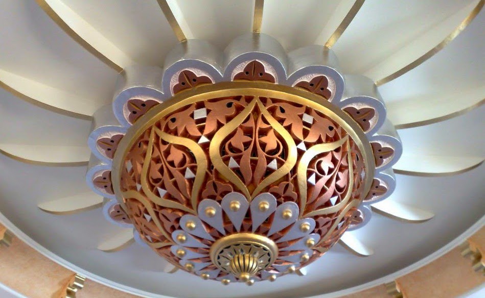 Le journal d'artisanat marocain Plafond en platre