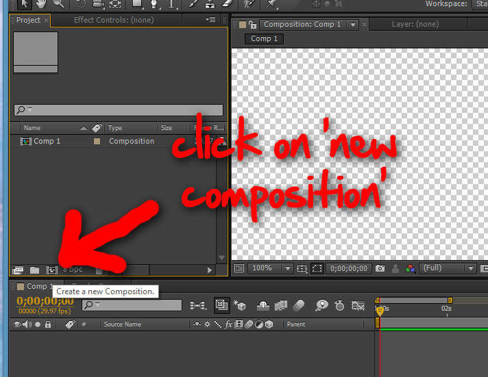 LittleRipples Project Adobe After Effects why are the layers greyed out