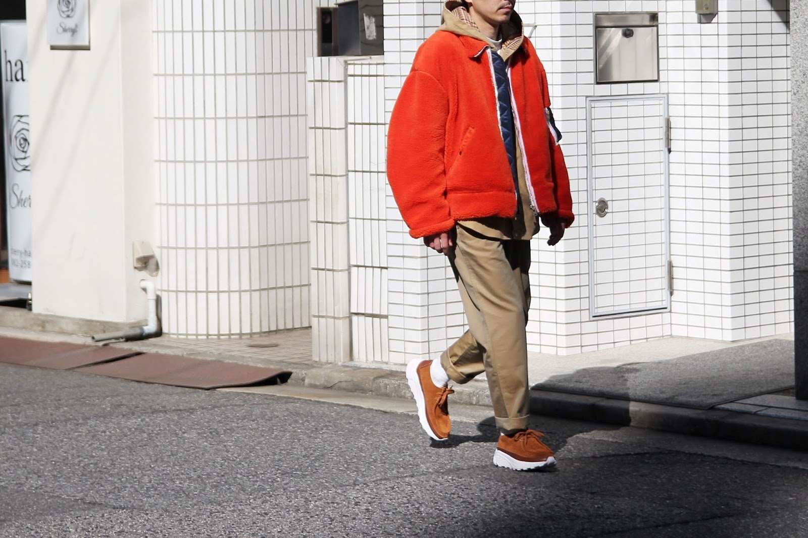 19aw 試着のみ THE NERDYS BOA MA-1-