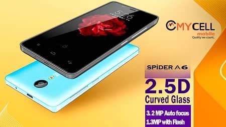 Mycell Spider A6 Mycell Spider A6 Smartphone