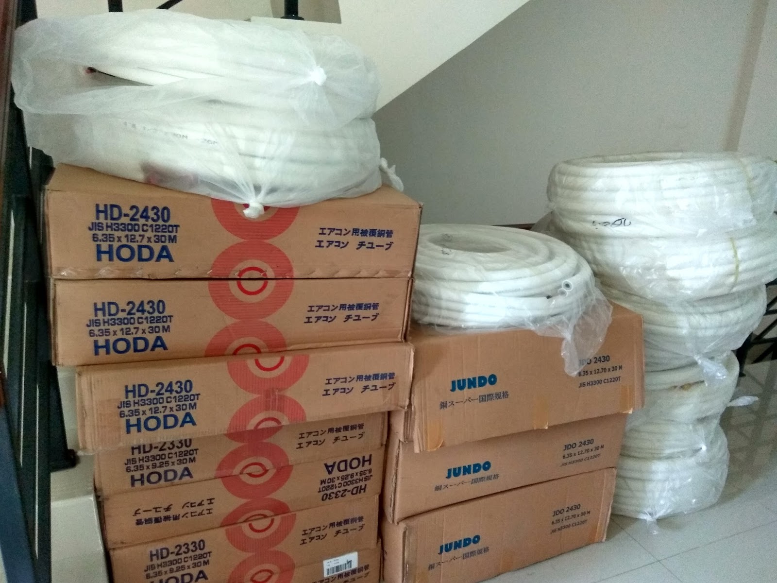 Harga Pipa Ac Merk Hoda Surabaya - Distributor Sparepart Ac Surabaya