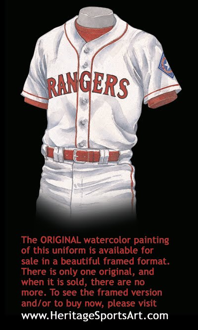 Heritage Uniforms and Jerseys and Stadiums - NFL, MLB, NHL, NBA, NCAA, US  Colleges: Texas Rangers Uniform and Team History