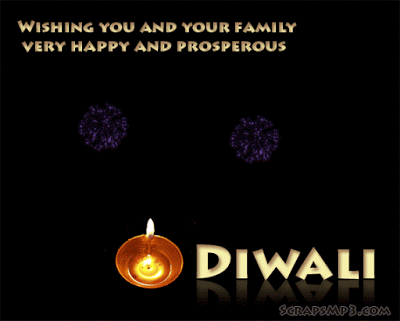 Animated pictures of Diwali festival